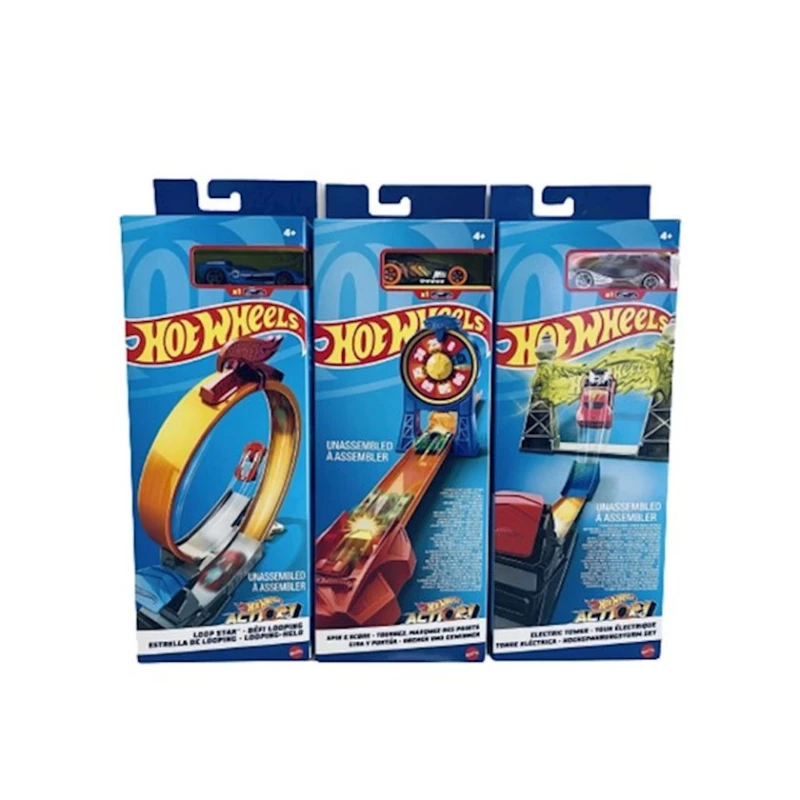 Avtotrek Hot Wheels Action Dəli məşqlər FWM85, 4+ yaş, çeşiddə