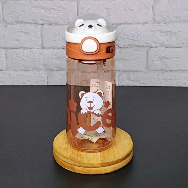 Su qabı Nice, 650 ml, plastik, qəhvəyi