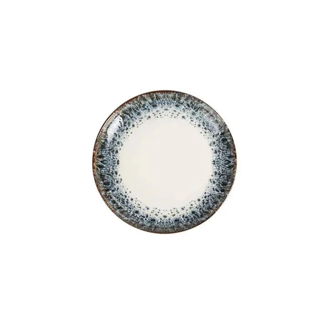 Десертный сервиз Porland Re-gen Ontario, белый/темно-синий, 21 см, 6 персон, 6 предметов Десертный сервиз Porland Re-gen Ontario, белый/темно-синий, 21 см, 6 персон, 6 предметов