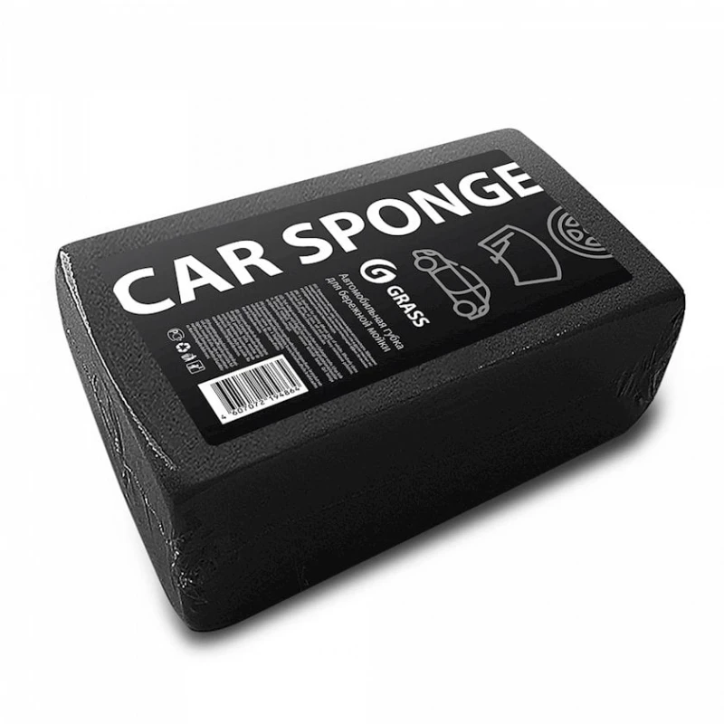 Губка автомобильная Grass Car Sponge190х110х55 мм Губка автомобильная Grass Car Sponge190х110х55 мм
