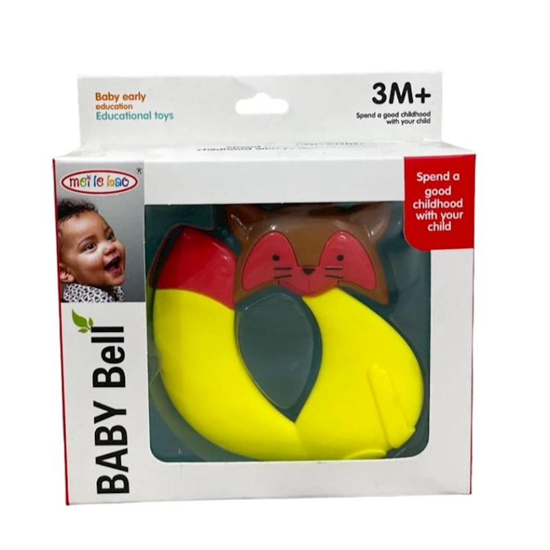 Diş çıxaran-cığcığa OB0000014, 3+ ay, rəngbərəng