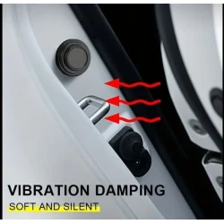 Звукоизоляционные накладкидля дверей автомобиля 8 шт