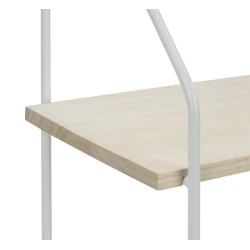 Полка настенная JYSK Hejlsminde, 65x80x20 см, металл/дерево, белый Полка настенная JYSK Hejlsminde, 65x80x20 см, металл/дерево, белый