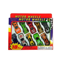 Набор машин M22558892753-10, металл, разноцветный, 20x17x2 см, 10 шт Набор машин M22558892753-10, металл, разноцветный, 20x17x2 см, 10 шт