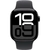 Умные часы Apple Watch Series 10 GPS 42mm Jet Black Aluminium Case with Black Sport Band - M/L Умные часы Apple Watch Series 10 GPS 42mm Jet Black Aluminium Case with Black Sport Band - M/L