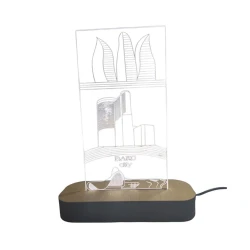 3D-gecə lampası Şəhər mənzərəsi tsc02, 20x14 sm, çəhrayı 3D-gecə lampası Şəhər mənzərəsi tsc02, 20x14 sm, çəhrayı