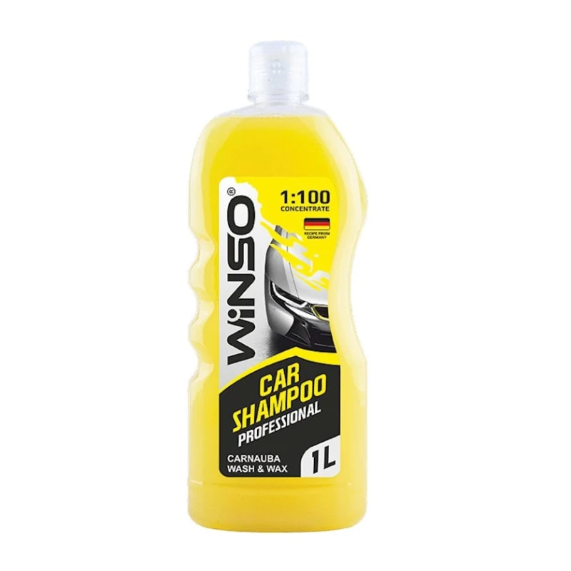 Средство для ручной мойки Winso Car Shampoo Carnauba, 1000 мл Средство для ручной мойки Winso Car Shampoo Carnauba, 1000 мл