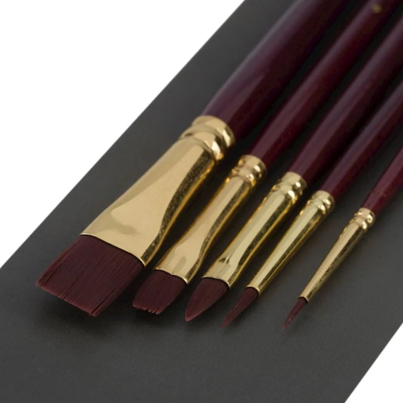 Набор кистей Гамма Вернисаж, 5 шт Набор кистей Гамма Вернисаж, 5 шт