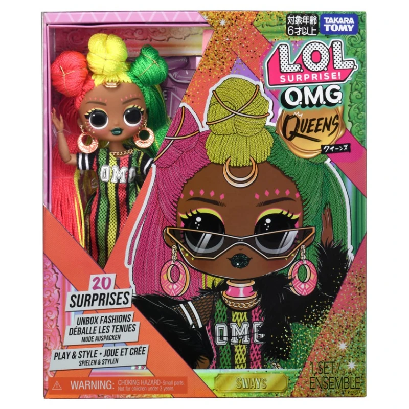 Kukla Queens Lol 20 sürpriz QN956, 3 il
