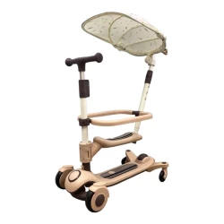 Детский самокат smr835, кремовый Детский самокат smr835, кремовый