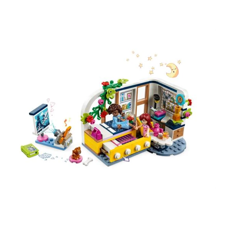 Конструктор LEGO Friends Комната Алии 41740, 6+ лет, 209 элементов
