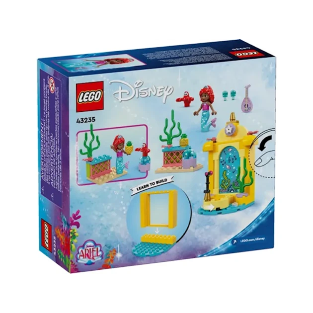 Конструктор LEGO Ariel's Music Stage V29 43235, 4+ лет, 56 элементов