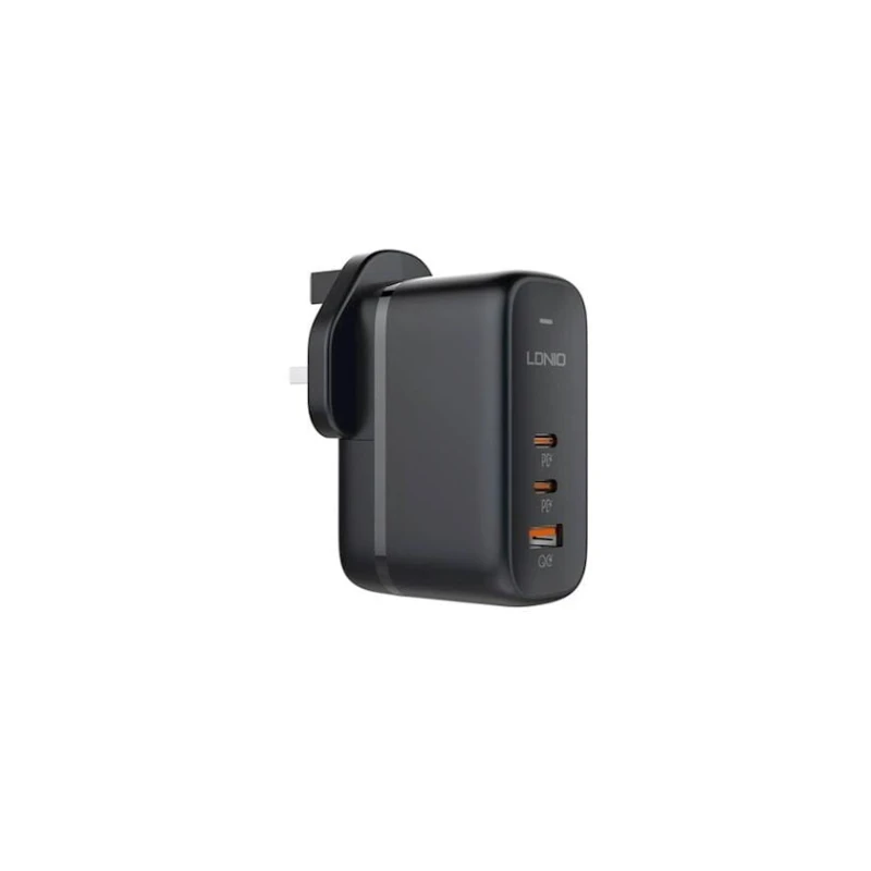 Сетевое зарядное устройство LDNIO Q366 65 W, Черный