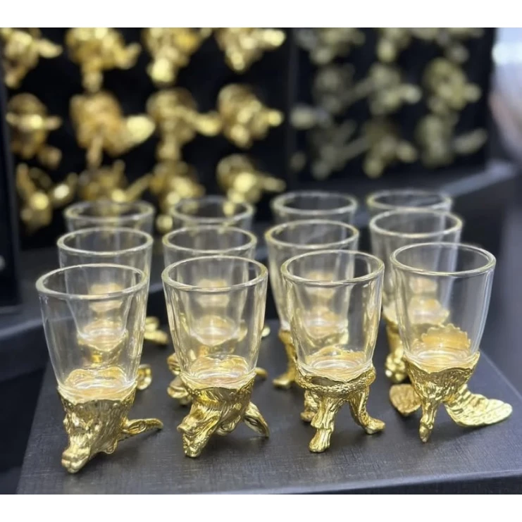 İçki üçün qədəhcik dəsti, 12 əd