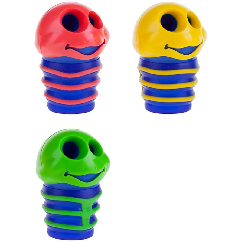 Точилка Maped Croc Croc двойная с контейнером, товар в ассортименте Точилка Maped Croc Croc двойная с контейнером, товар в ассортименте