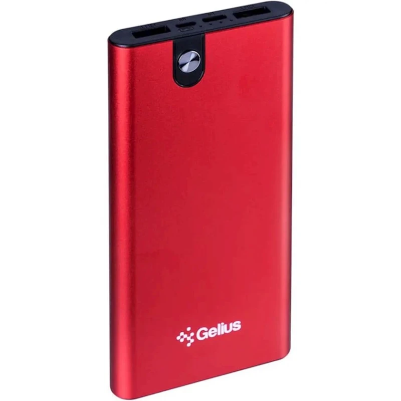 Внешний аккумулятор Gelius Pro Edge GP-PB20-013 (10000 mAh) Red Внешний аккумулятор Gelius Pro Edge GP-PB20-013 (10000 mAh) Red