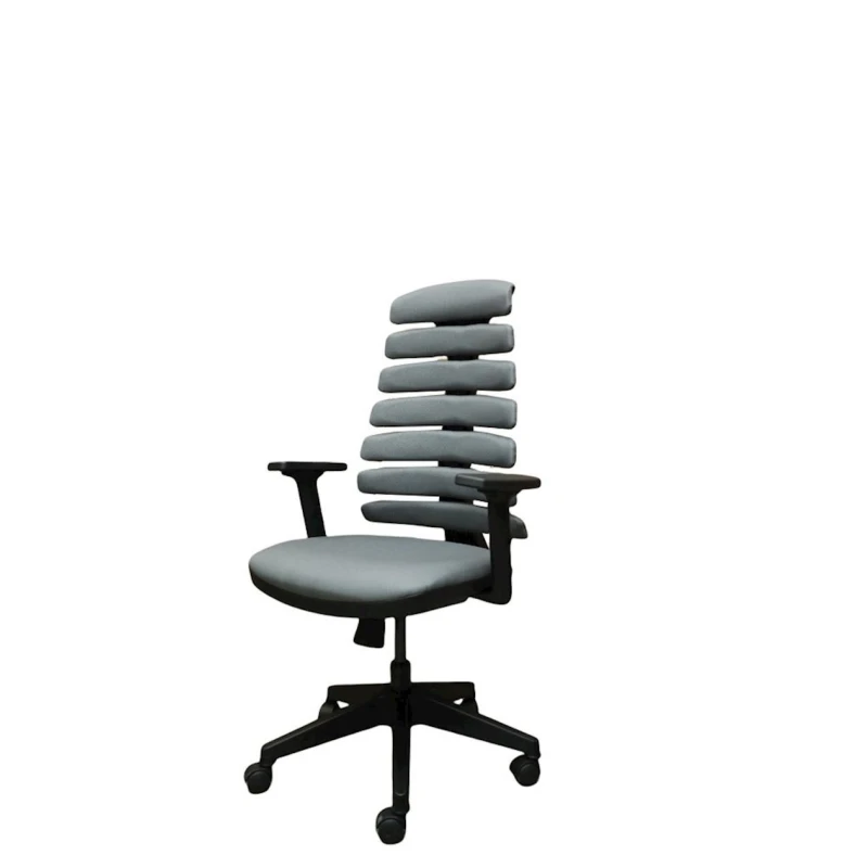 Кресло офисное Casella SP 25 crepe 03, 118х50 см, серое Кресло офисное Casella SP 25 crepe 03, 118х50 см, серое