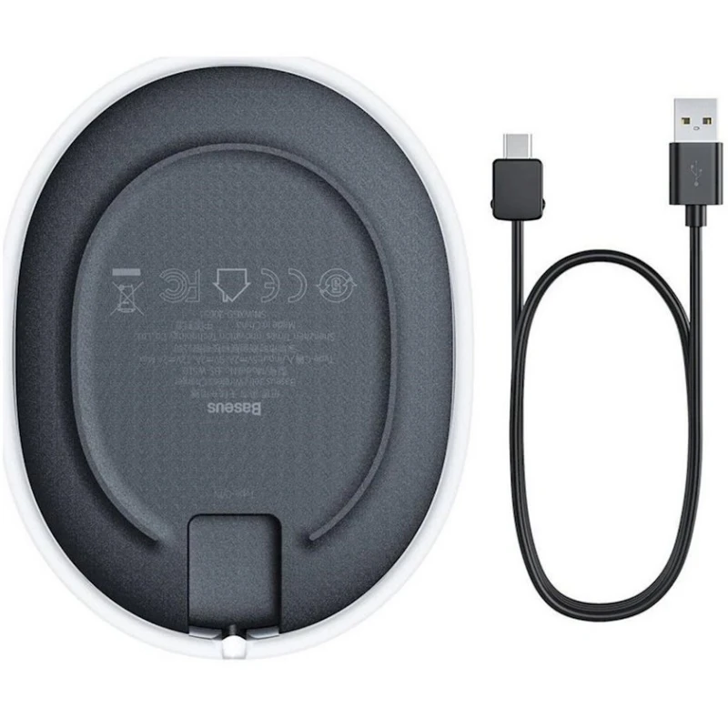 Беспроводное зарядное устройство Baseus Jelly Wireless Charger 15W, Черный Беспроводное зарядное устройство Baseus Jelly Wireless Charger 15W, Черный