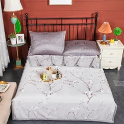 Покрывало Casadoro SHA-00002587, двуспальное, бамбук, серое, 160x220 см