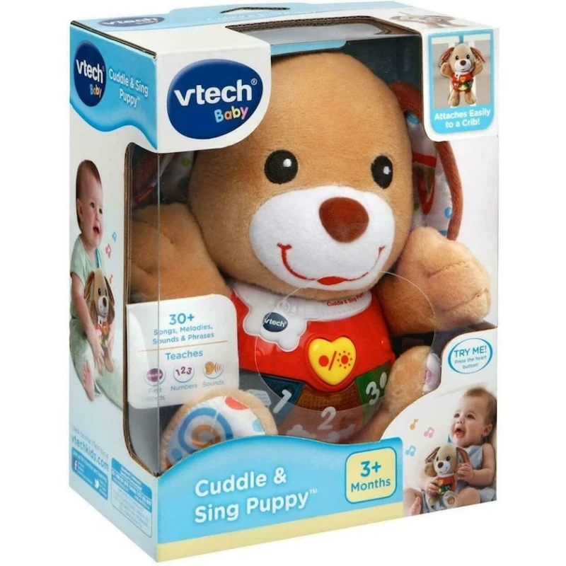 Интерактивная игрушка VTech Little Singing Puppy, от 3-х месяцев Интерактивная игрушка VTech Little Singing Puppy, от 3-х месяцев