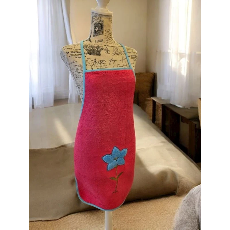 Фартук MiraNova 081, полиэтилен/бамбук, разноцветный