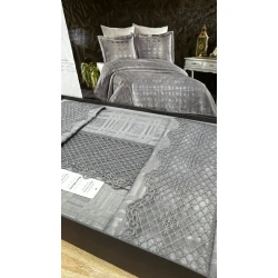 Yataq Örtüyü Soft Cotton Cehizlik 240x260sm Yastıq üzü 50x70sm evaid049 evaid049