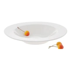 Тарелка суповая Wilmax WL-991256 круг, 30.5 см, фарфор, белый