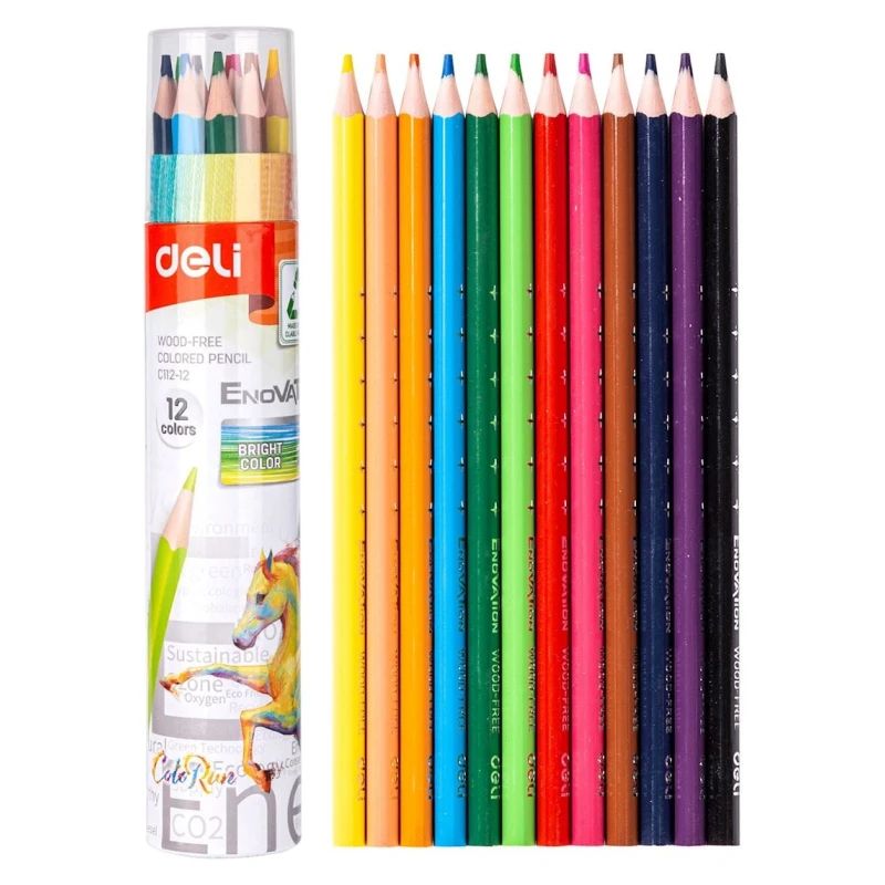 Набор карандашей Deli Enovation C112-12, 12 шт