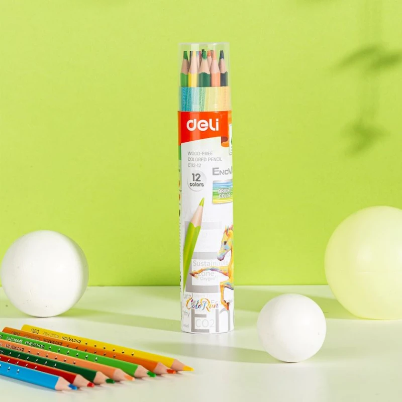 Набор карандашей Deli Enovation C112-12, 12 шт