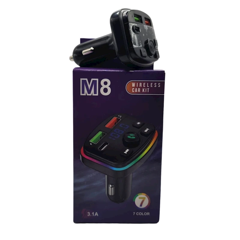Avtomobil üçün FM modulyator M8 Avtomobil üçün FM modulyator M8