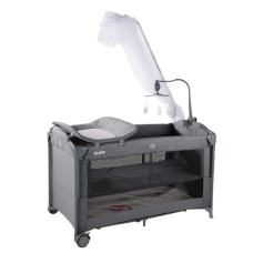 Manej-çarpayı Kidilo T-702L, boz, 125×65×74 sm