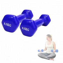 Гантели для аэробики 655334424, синий, 0.5 x 0.5 кг