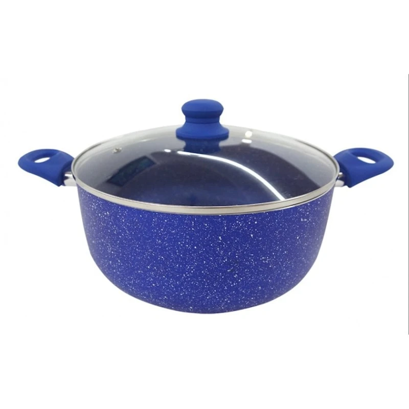 Кастрюля Frauzen FR-4195, 28 см, синий (8699435042383) Кастрюля Frauzen FR-4195, 28 см, синий (8699435042383)