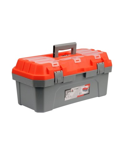 Alətlər üçün qutu Yato YT-88882, 47.5x23x21 sm, boz/qırmızı