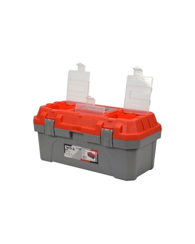 Alətlər üçün qutu Yato YT-88882, 47.5x23x21 sm, boz/qırmızı