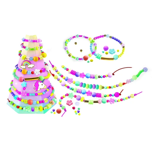 Набор для создания цветных браслетов Clementoni 18792, 7+ лет Набор для создания цветных браслетов Clementoni 18792, 7+ лет