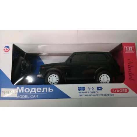 Радиоуправляемая машина Niva 4x4, 1:12, черная, 3+ лет