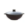 Сковорода-вок Биол Wok 30033PC Granite Brown, 2 ручки, со стеклянной крышкой, 30см Сковорода-вок Биол Wok 30033PC Granite Brown, 2 ручки, со стеклянной крышкой, 30см