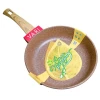 Сковородка Vari Сила природы SPBR31124, алюминий, коричневая, 24 см