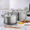 Набор посуды Winning Star ST-5100, нержавеющая сталь, серебристый, 6 предметов Набор посуды Winning Star ST-5100, нержавеющая сталь, серебристый, 6 предметов