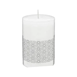 Свеча Rubin Rustik 100/70, Белый