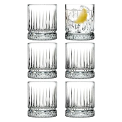 Набор стаканов для виски Kaveh Oslo 5024, 6 шт, 290 мл, стекло, прозрачный Набор стаканов для виски Kaveh Oslo 5024, 6 шт, 290 мл, стекло, прозрачный