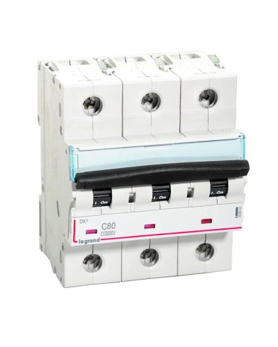 Avtomatik söndürücü Legrand 408662 3X80 C 10KA