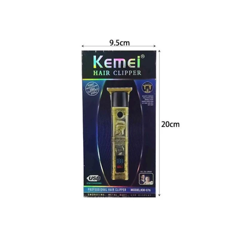 Saç kəsimi üçün cihaz Kemei KM-076 Gold