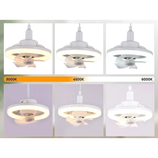 Tavan çılçırağı/ventilyator 85-265 V