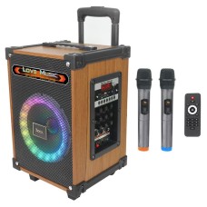 Akustik sistem Hoco HA2 Wave Wood