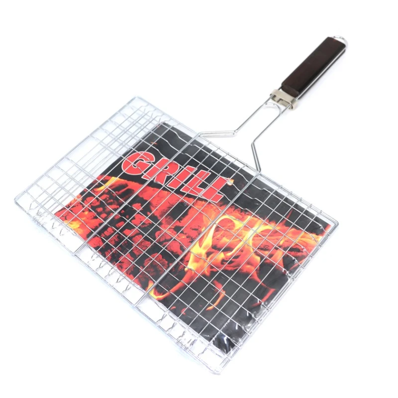 Решетка на мангал Bizim Mutfak, металл, серебристый, 23x33x50 см Решетка на мангал Bizim Mutfak, металл, серебристый, 23x33x50 см