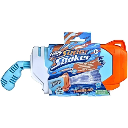 Su blasteri Hasbro Nerf Super Soaker Torrent F3889, 3.3x41.9x18.4 sm, 6+ yaş