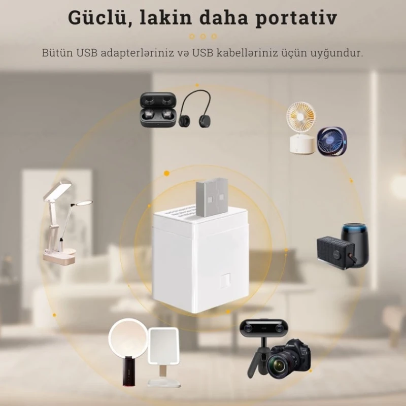 Ağıllı USB adapter Smatrul USB/Type-C Ağıllı USB adapter Smatrul USB/Type-C