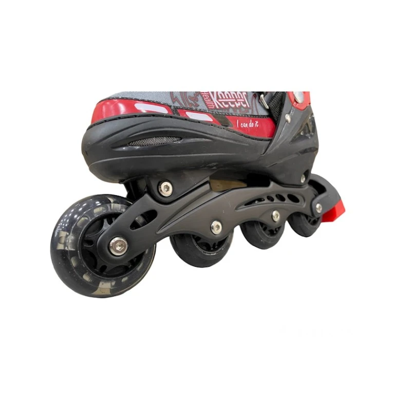 Roliklər uşaqlar üçün 582A, ölçü М (34-37), qırmızı Roliklər uşaqlar üçün 582A, ölçü М (34-37), qırmızı